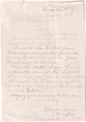 Marjorie Logan Student File Marjorie Logan Student File