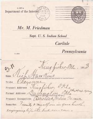 Kish Hawkins Student File