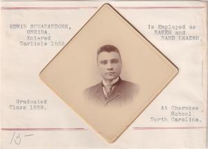 Edwin Schanandore Student File