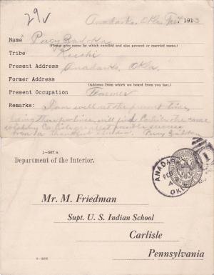 Percy Zadoka Student File Percy Zadoka Student File