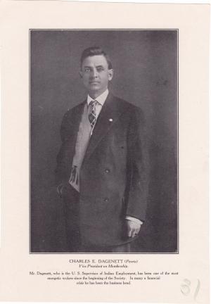 Charles E. Dagenett Student File