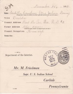 Isabella Cornelius Student File Isabella Cornelius Student File