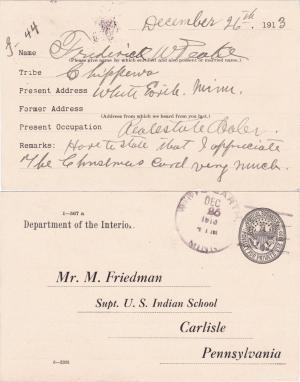 Fred Peake Student File Fred Peake Student File