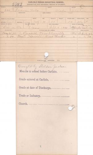 Florence Wills Student File Florence Wills Student File