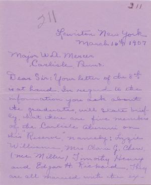 Alberta Gansworth Student File Alberta Gansworth Student File