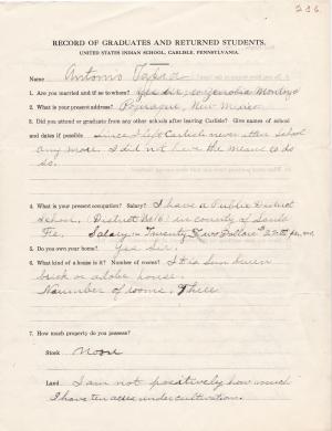 Antonio Tapia Student File Antonio Tapia Student File