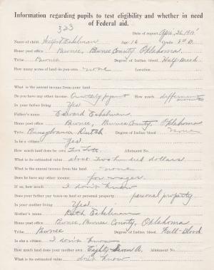 Wilfred Eshelman Student File Wilfred Eshelman Student File