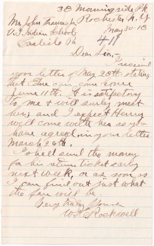 Edna Rockwell Student File