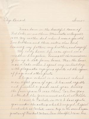 Eliza Berrard Student File Eliza Berrard Student File