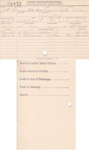 Theodore Kaha Kome Student File Theodore Kaha Kome Student File