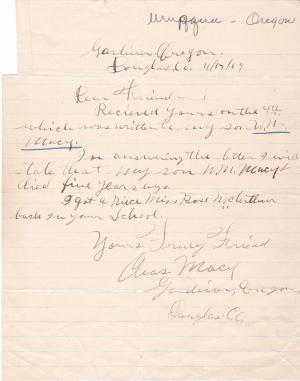 William Macy Student File William Macy Student File