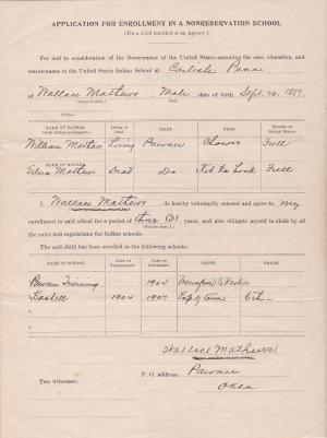 Wallace Mathews Student File Wallace Mathews Student File