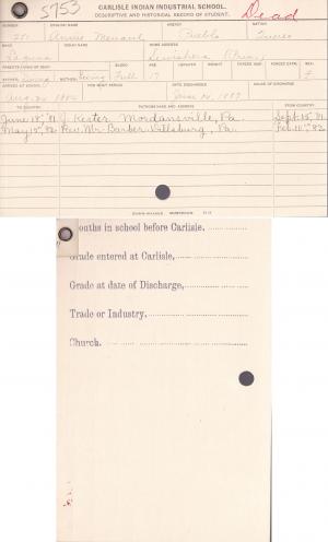 Annie Menaul Student File Annie Menaul Student File