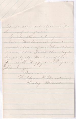 William Mountain Student File