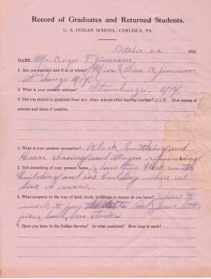 Roger Jamison Student File Roger Jamison Student File