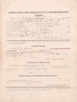 Oscar Hunt Student File