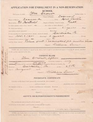 William Crow Student File William Crow Student File