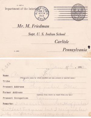 Raymond Buffalo Meat Student File Raymond Buffalo Meat Student File