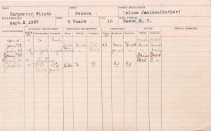 Wilson Carpenter Student File Wilson Carpenter Student File