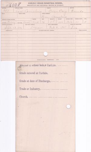 Louie Cornelius Student File Louie Cornelius Student File