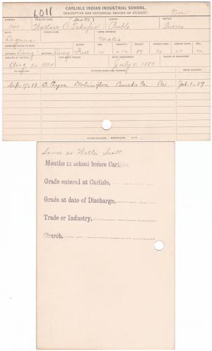 Wallace Scott Student File Wallace Scott Student File