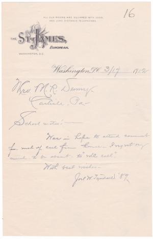 Joel Tyndall Student File Joel Tyndall Student File