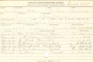 Susan Gibbs Student Information Card Susan Gibbs Student Information Card