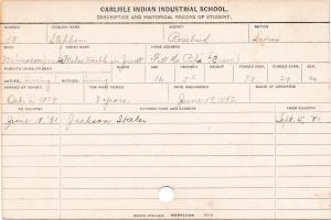 Stephen Murray (Makes trouble in front) Student Information Card
