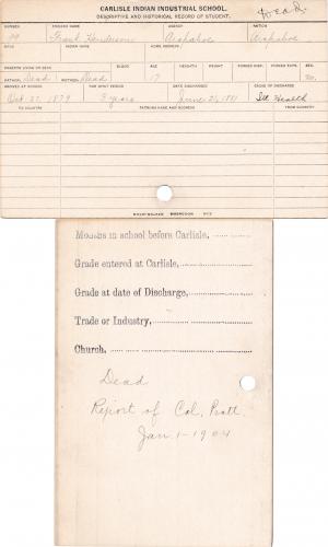 Frank Henderson Student Information Card Frank Henderson Student Information Card