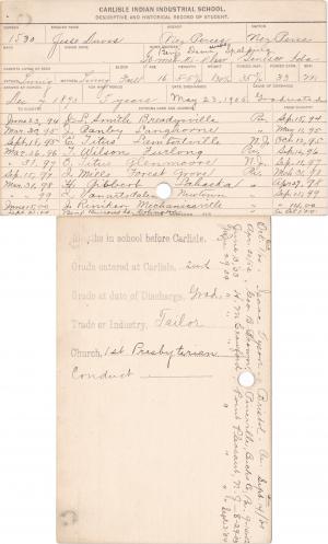 Jesse Davis Student Information Card Jesse Davis Student Information Card