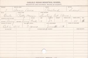 Anna Laura (Pretty Woman) Student Information Card Anna Laura (Pretty Woman) Student Information Card