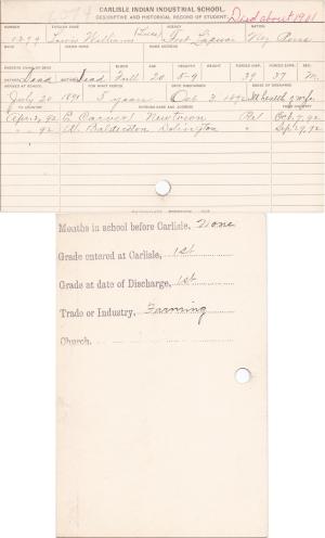 Lewis Williams (Luke) Student Information Card Lewis Williams (Luke) Student Information Card