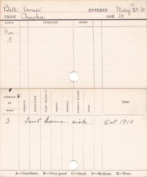 Ernest Bell Progress Card Ernest Bell Progress Card