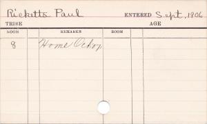 Paul Ricketts Progress Card Paul Ricketts Progress Card