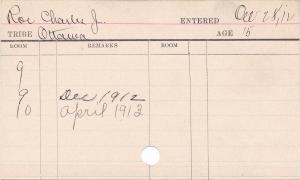 Charles J. Roe Progress Card Charles J. Roe Progress Card