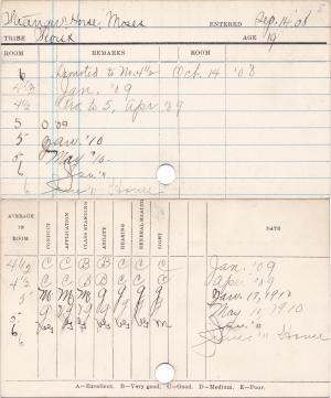 Moses Stranger Horse Progress Card Moses Stranger Horse Progress Card