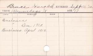 Harold Bruce Progress Card Harold Bruce Progress Card
