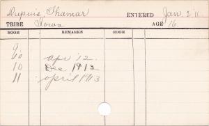 Thamar Dupuis Progress Card Thamar Dupuis Progress Card