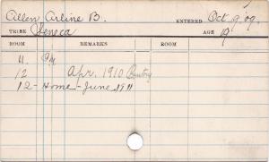 Arline B. Allen Progress Card Arline B. Allen Progress Card