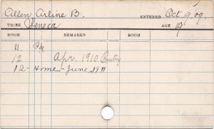 Arline B. Allen Progress Card