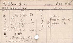 Jane Butler Progress Card Jane Butler Progress Card