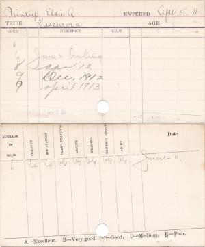 Alta Printup Progress Card Alta Printup Progress Card
