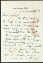 Letter from Richard H. Pratt to Cornelius R. Agnew, March 26, 1885