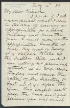 Letter from Richard H. Pratt to Cornelius R. Agnew, February 4, 1888