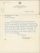 Letter from Oscar Lipps to Charles F. Himes