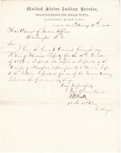 Return of Medical Property and Transfer of Hospital Supplies for Fourth Quarter 1879