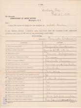 Application for Employment from Pasquala Anderson