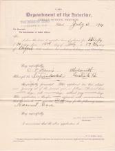 O. T. Harris' Application for Leave of Absence