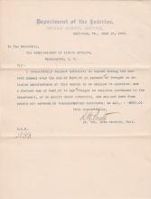 Request to Pay Freight Shipping on Goods Recieved and Sent in 1901