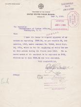Permission to Increase Expenditure for Water in the Fourth Quarter of 1915